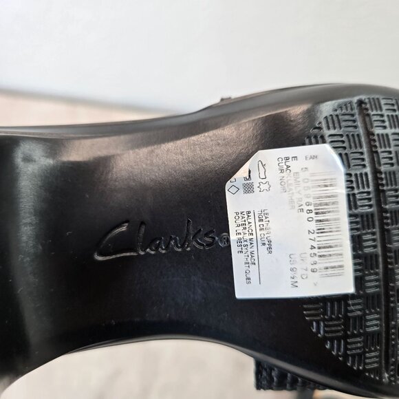 Mary Jane Block Heel Pumps Black Leather Comfort Career Classic Retro Victorian - Picture 9 of 13